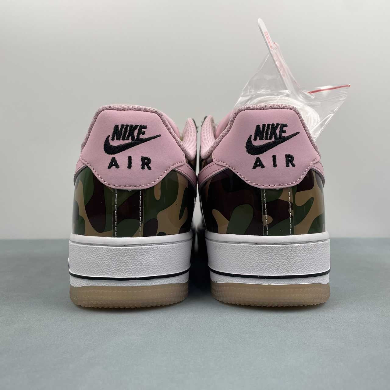 Air Force 1 – Design-Inspired "Pink & Camo" Custom Tribute Build AF1-035