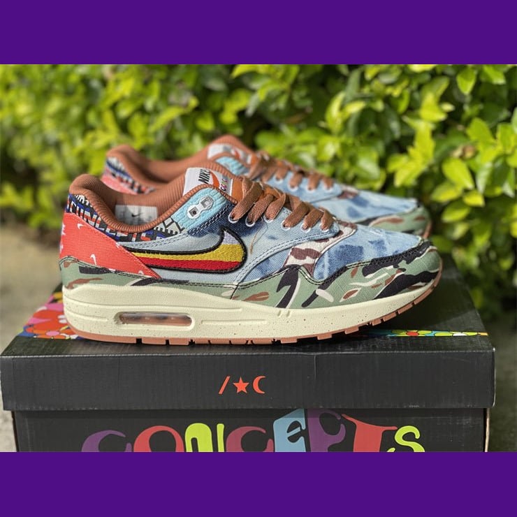 Nike Air Max 1 Design-Inspired - "Concepts Heavy" - AM1-CONHVY-011 - Sole Revival and Redemption LLC