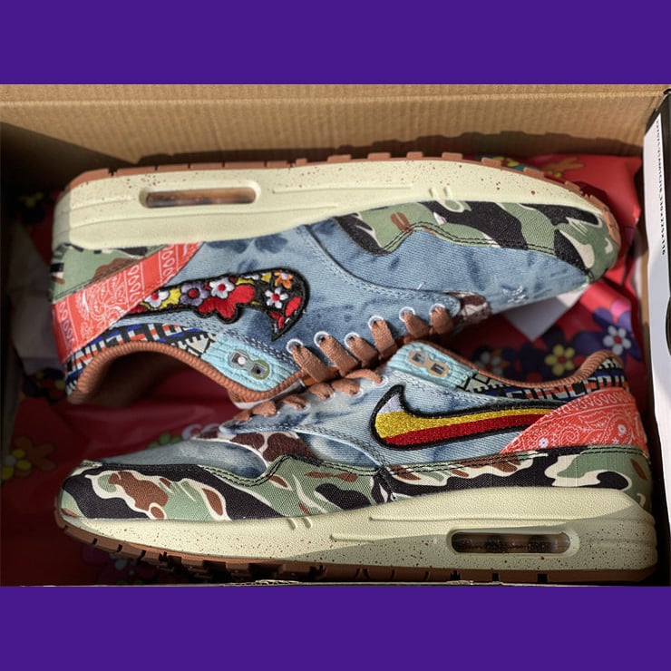 Nike Air Max 1 Design-Inspired - "Concepts Heavy" - AM1-CONHVY-011 - Sole Revival and Redemption LLC