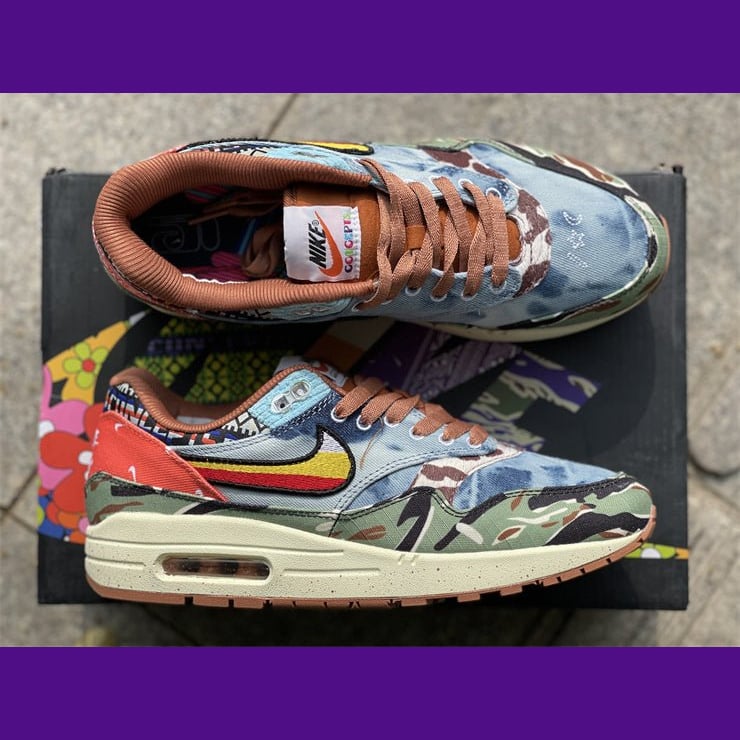 Nike Air Max 1 Design-Inspired - "Concepts Heavy" - AM1-CONHVY-011 - Sole Revival and Redemption LLC