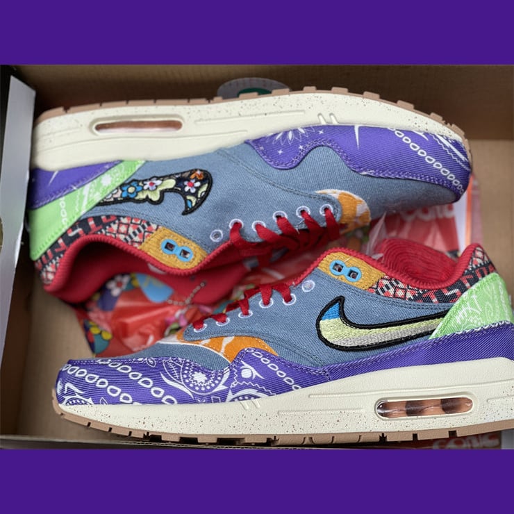 Nike Air Max 1 Design-Inspired - "Concepts Far Out" - AM1-CONFAR-012 - Sole Revival and Redemption LLC