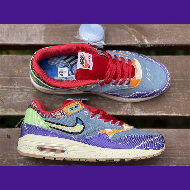 Nike Air Max 1 Design-Inspired - "Concepts Far Out" - AM1-CONFAR-012 - Sole Revival and Redemption LLC