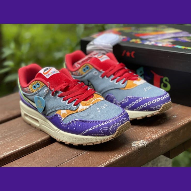 Nike Air Max 1 Design-Inspired - "Concepts Far Out" - AM1-CONFAR-012 - Sole Revival and Redemption LLC
