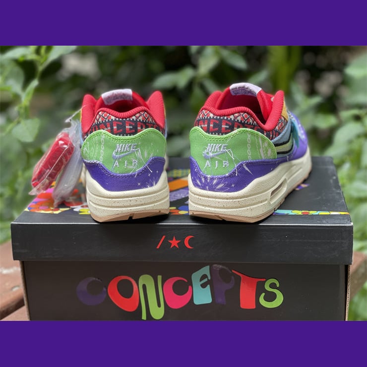 Nike Air Max 1 Design-Inspired - "Concepts Far Out" - AM1-CONFAR-012 - Sole Revival and Redemption LLC