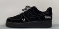 Air Force 1 – Design-Inspired "Venoms" Black Suede Fantasy Build AF1-034