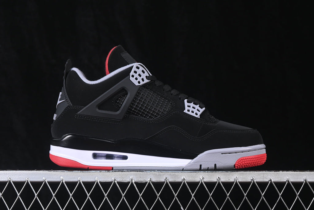 Jordan 4 Breds Design-Inspired - lateral side view