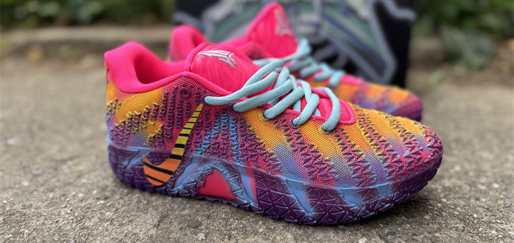 Nike Ja 3 - Design-Inspired "Sunset" Custom Tribute - JA3-SUN-006