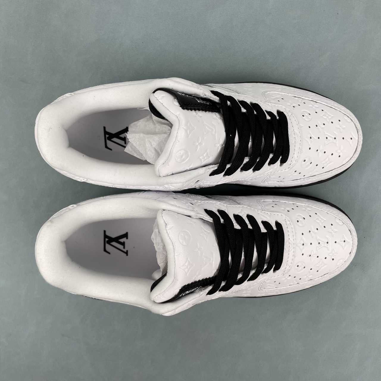 Air Force 1 Low – Design-Inspired “Virgil's: Off‑White" Pack - Grey / Yellow / White / Blue Custom Tribute Build AF1-002