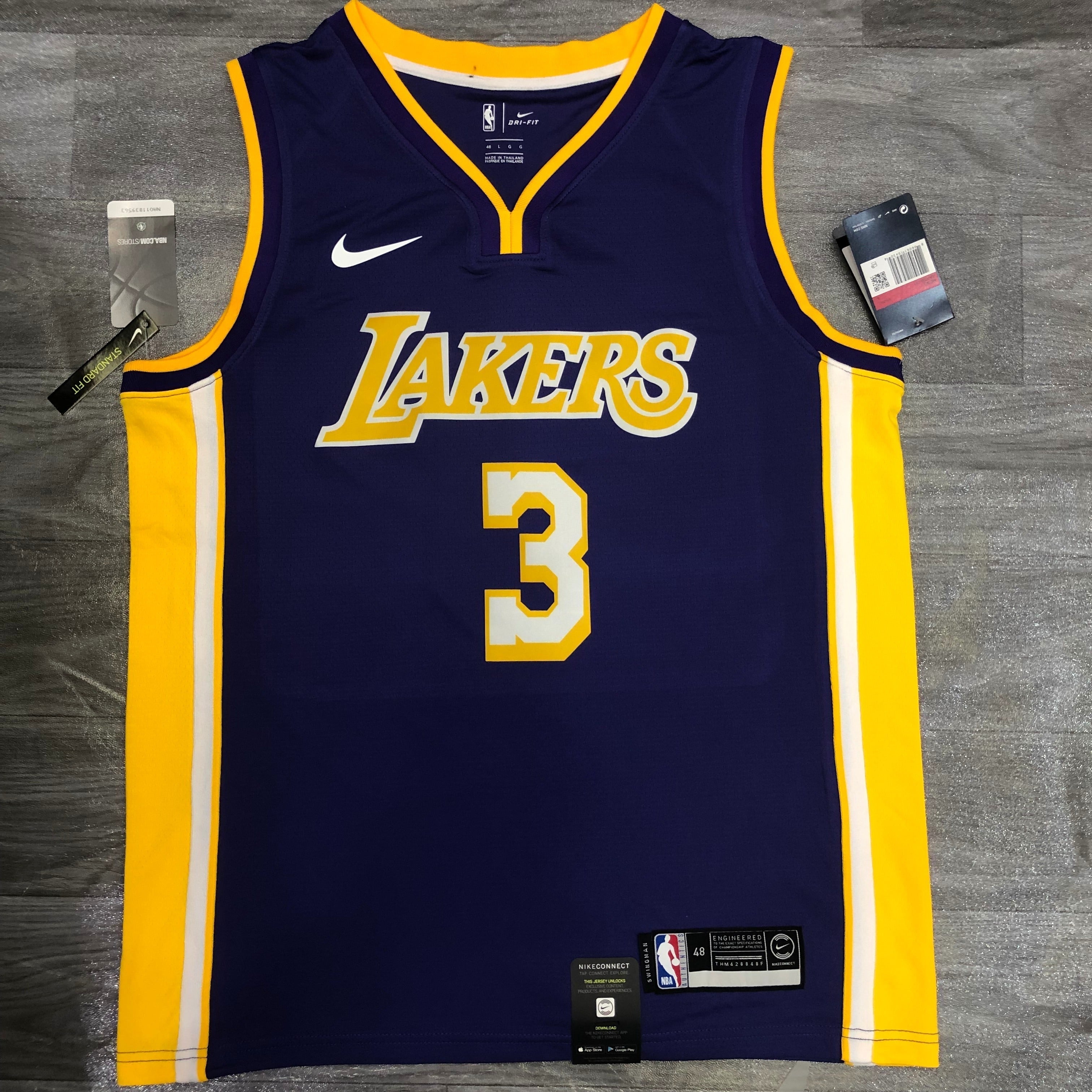 Los Angeles Lakers — Anthony Davis #3 City Edition (Icon Purple)