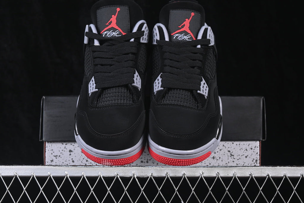 Jordan 4 Breds Design-Inspired - top down view