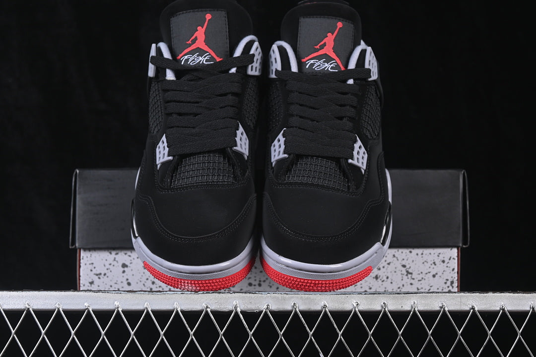 Jordan 4 Breds Design-Inspired - top down view