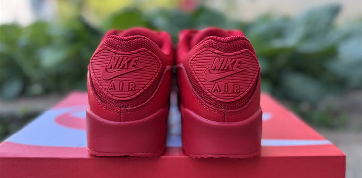 Air Max 90 Design-Inspired - "Varsity Red" "Red" Custom Tribute - AM90-VARRED-003