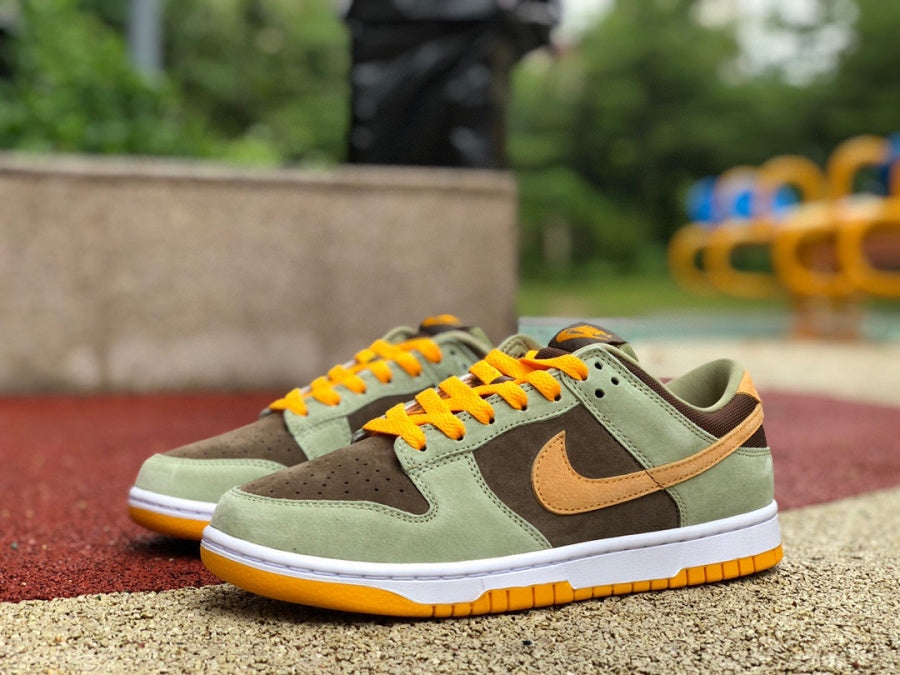 SBDNK‑049 — Nike SB Dunk Low “Dusty Olive” — Design‑Inspired