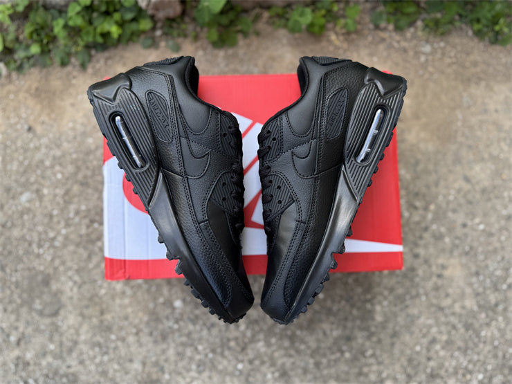 Air Max 90 Design-Inspired - "Triple Black" "Black" Custom Tribute - AM90-TRIBLK-001