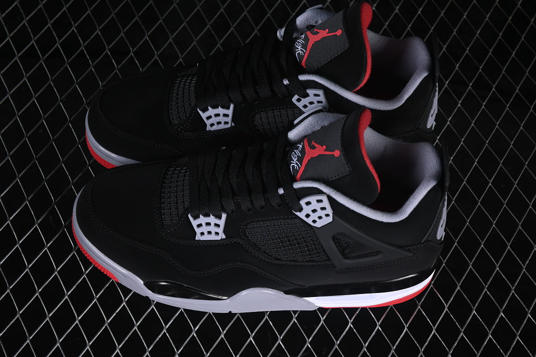 Jordan 4 Breds Design-Inspired - front toe view