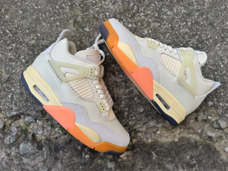 Jordan 4 Birds of Paradise Design-Inspired - side profile view