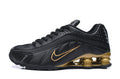 Nike Shox R4 – Design-Inspired "Black Gold" Custom Tribute Build SX-020