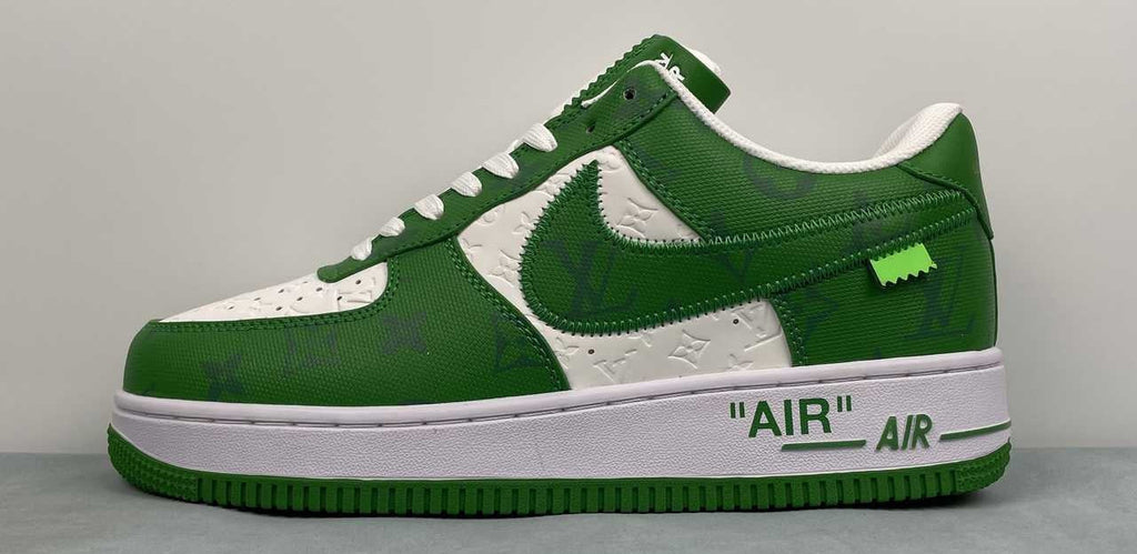 Air Force 1 Low – Design-Inspired “Virgil's: Off‑White" Pack - Grey / Yellow / White / Blue Custom Tribute Build AF1-002