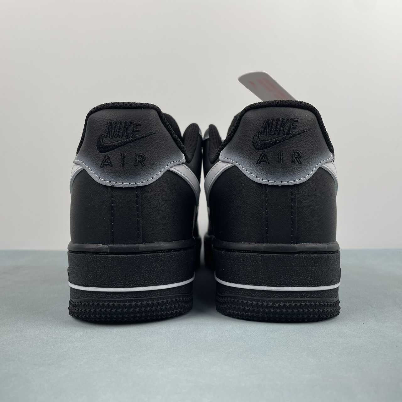 Air Force 1 – Design-Inspired "Ghost Stitch" Black/White Fantasy Build AF1-029