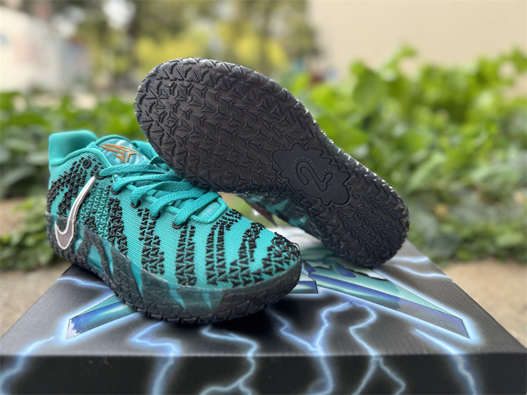 Nike Ja 3 - Design-Inspired "Turbo Green" Custom Tribute - JA3-TBG-007