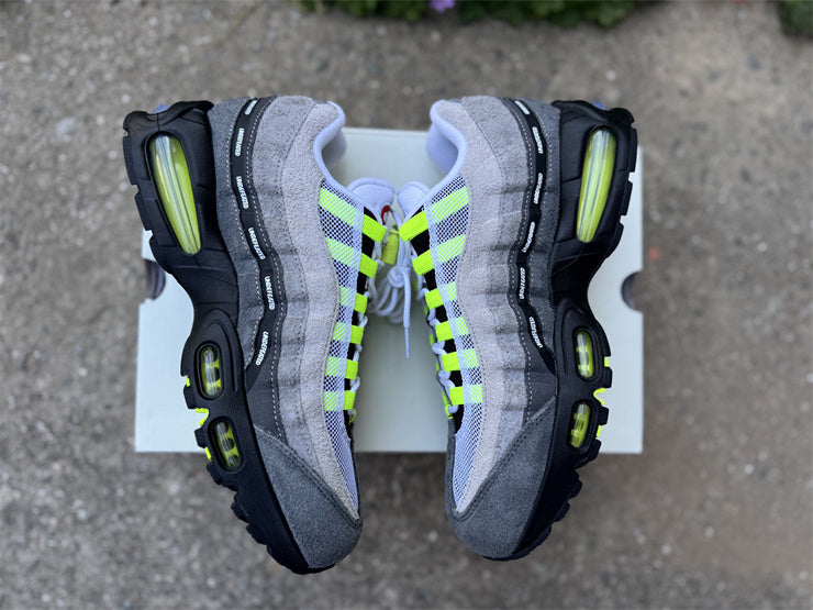 Nike Air Max 95 – Design-Inspired "Undefeated Neon Volt" Custom Tribute Build AM95-UNDFTD-014