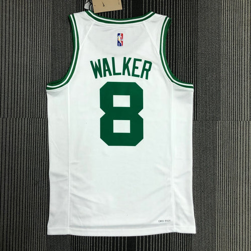 Boston Celtics — Kemba Walker 8 Association Jersey (White) - Sole Revival and Redemption LLC