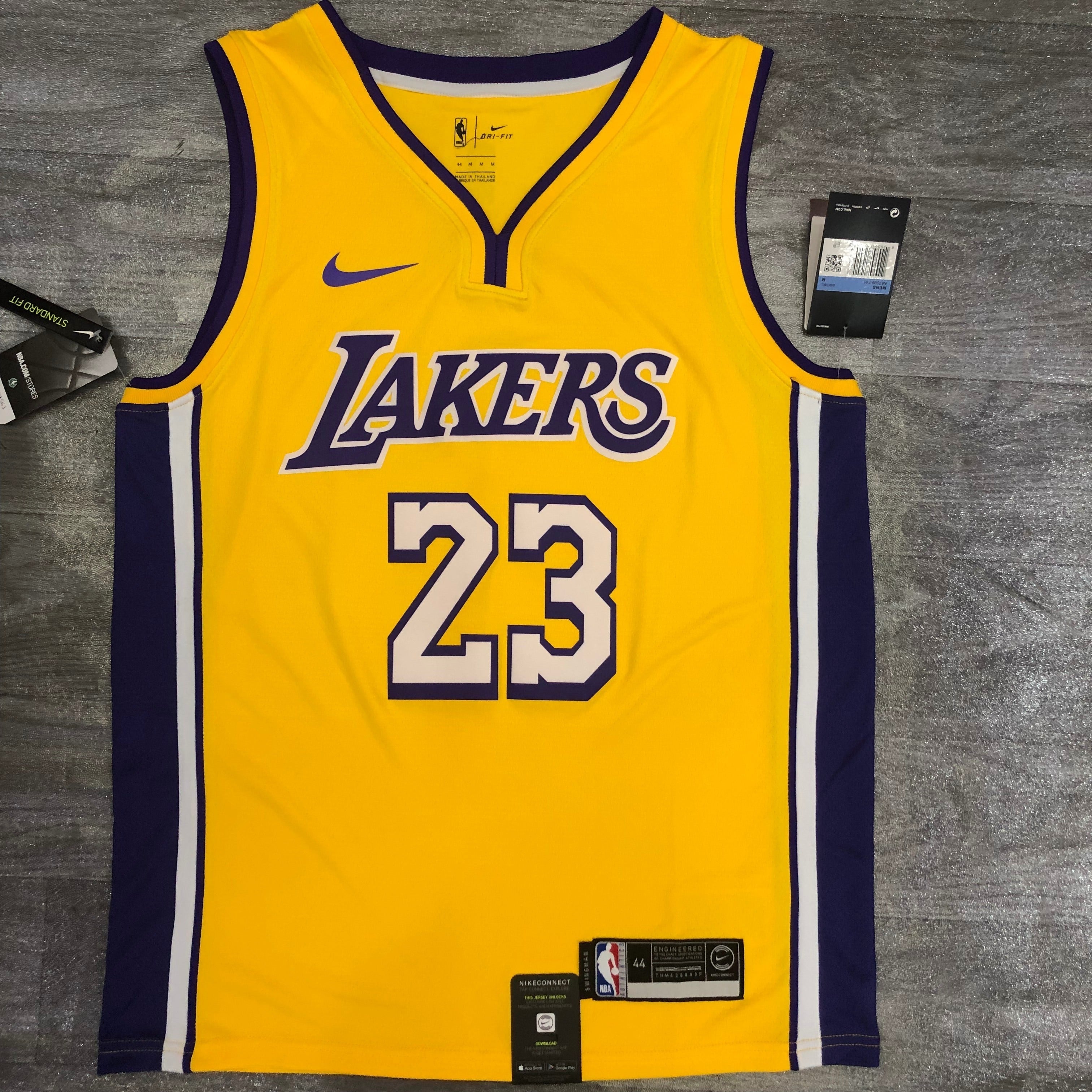 Los Angeles Lakers — LeBron James #23 City Edition (Icon Gold)