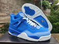 Jordan 4 Florida Gators PE - Royal Blue & White Custom Tribute - AJ4-FLDAPE-487