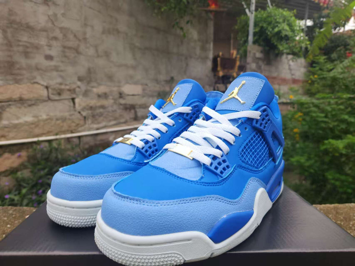 Jordan 4 Florida Gators PE - Royal Blue & White Custom Tribute - AJ4-FLDAPE-487