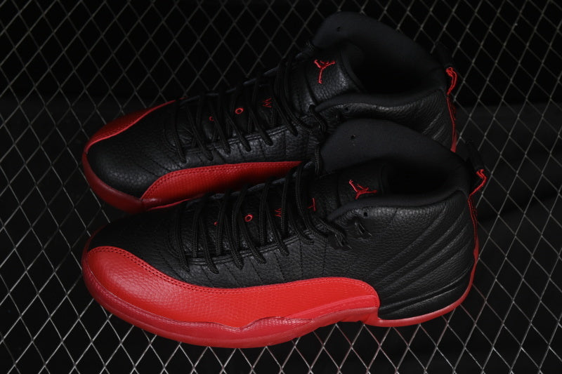 1214 — Jordan 12 “Flu Game” — Design‑Inspired Tribute Custom