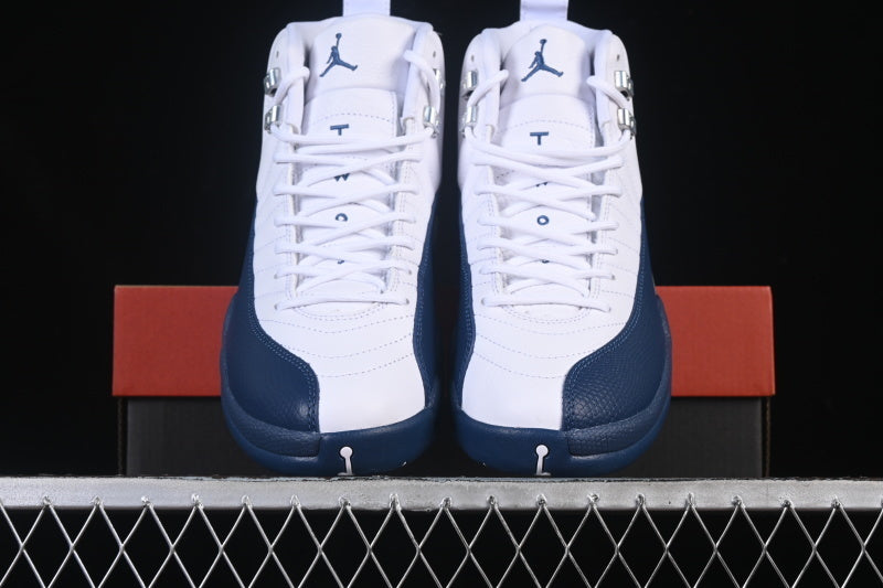 1215 — Jordan 12 “French Blue” — Design‑Inspired Tribute Custom