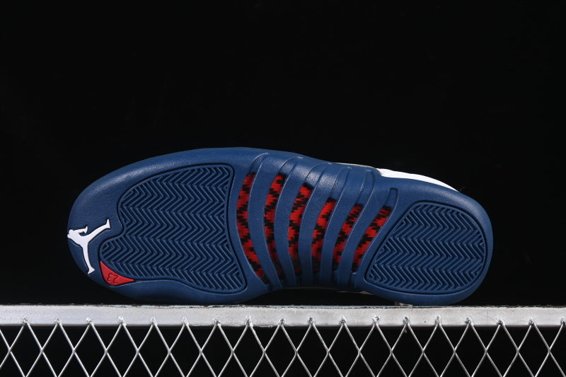 1215 — Jordan 12 “French Blue” — Design‑Inspired Tribute Custom
