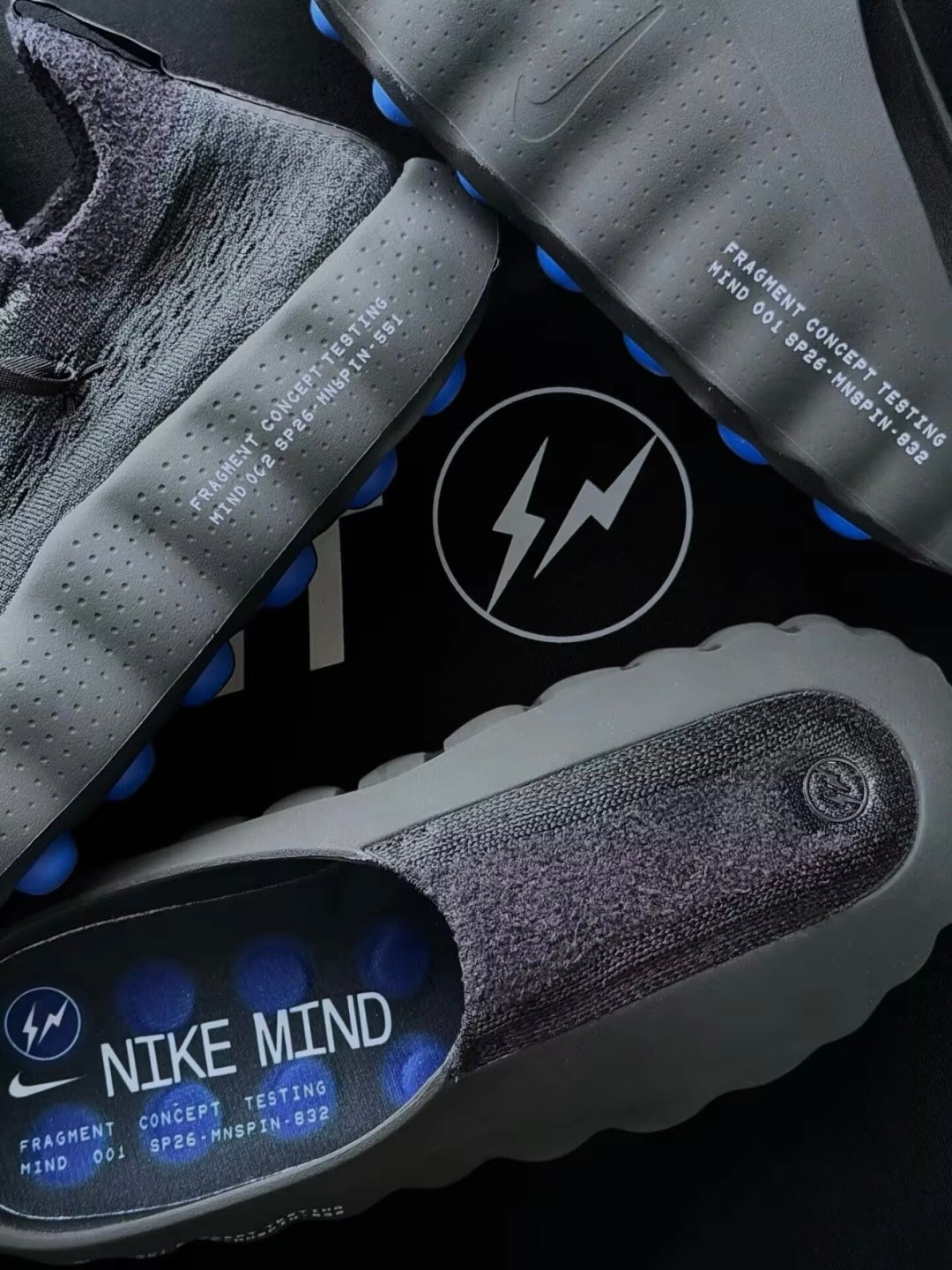 Nike Mind 001 Slides — Design‑Inspired Footwear "13 colorways" MND‑SLD‑001