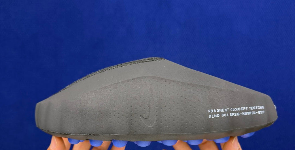 Nike Mind 001 Slides — Design‑Inspired Footwear: Fragment - Black