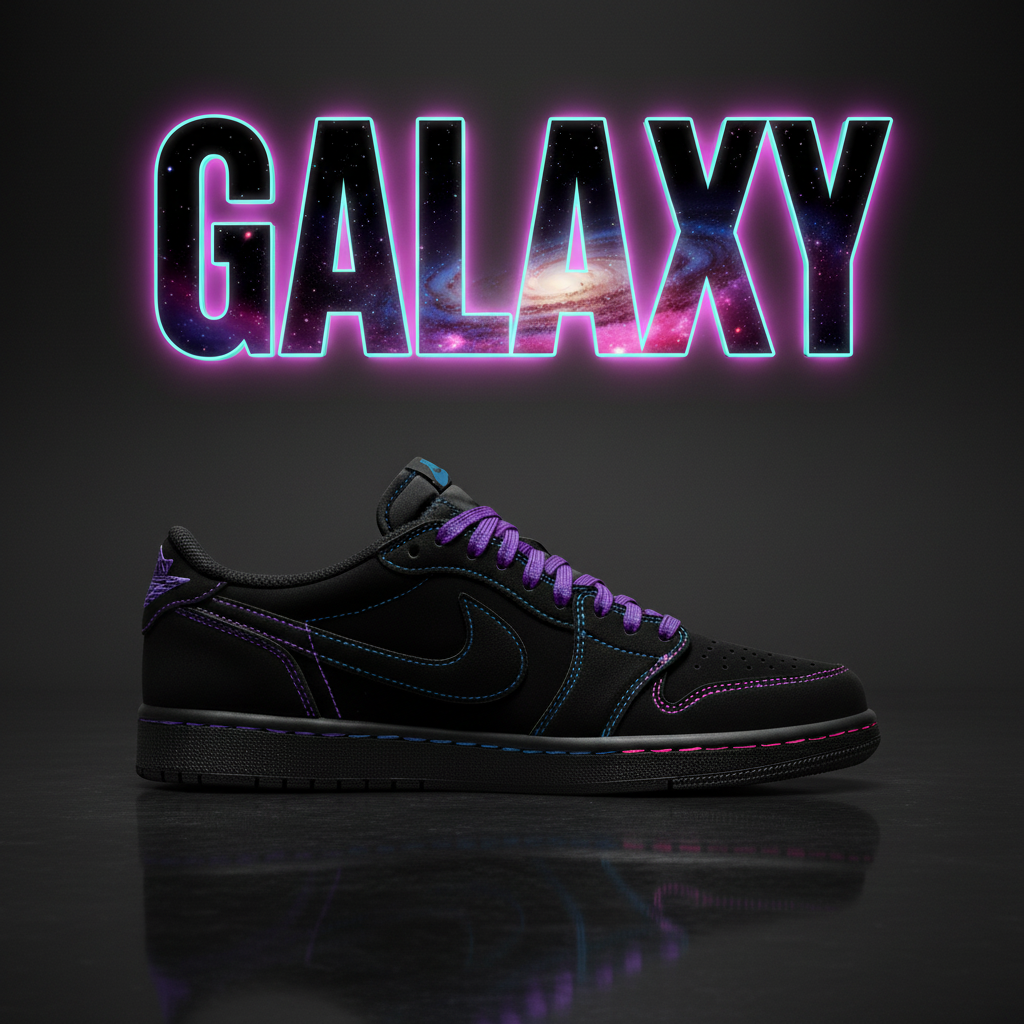 Galaxy — Reverse Light Shadow, Letters Levitating