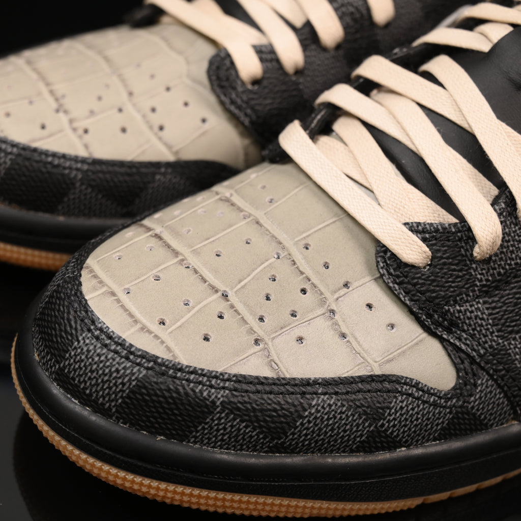 Jordan 1 Low – Design‑Inspired "Boyuetons LVs" Custom Fantasy Build AJ1‑LVGTR‑055