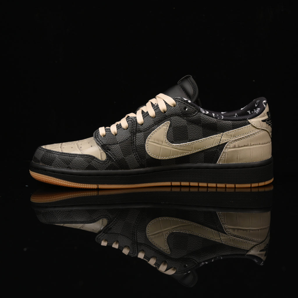 Jordan 1 Low – Design‑Inspired "Boyuetons LVs" Custom Fantasy Build AJ1‑LVGTR‑055