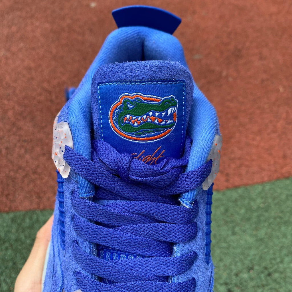 452 — Jordan 4 “Collegiate PE Series” — Tribute Custom (4 Teams)