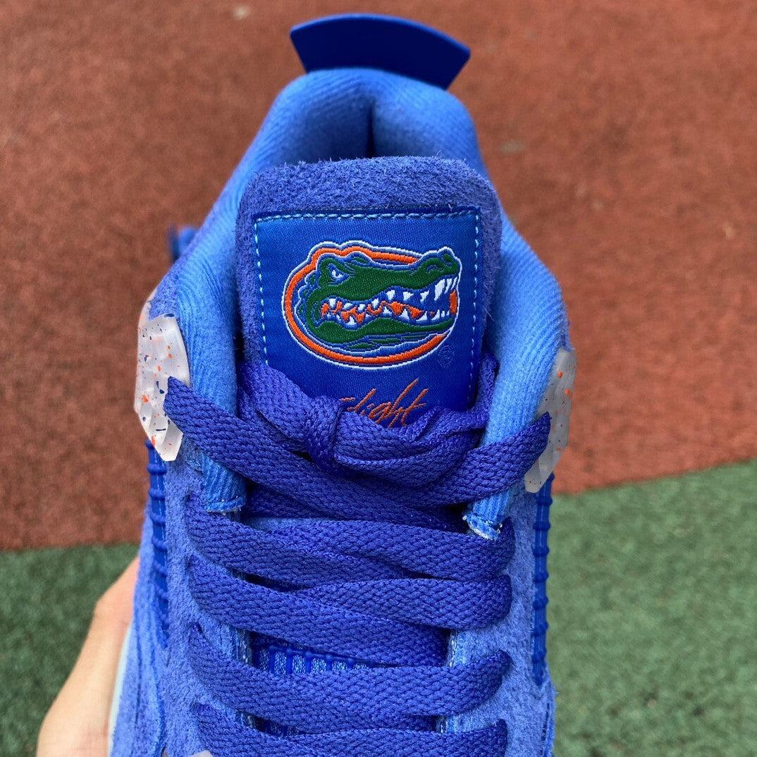 452 — Jordan 4 “Collegiate PE Series” — Tribute Custom (4 Teams)