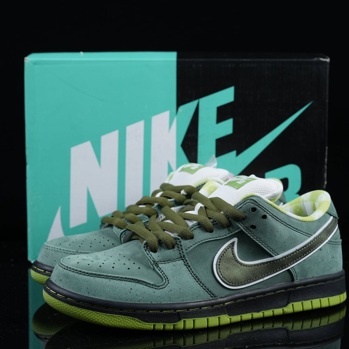Nike SB Dunk Low Design-Inspired - "Green Lobsters" - SBDNK-LOBGRN-002
