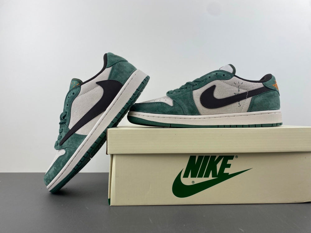 Jordan 1 Low Design-Inspired - "Travis Scott" "Verdes" - TS-VERDES-067