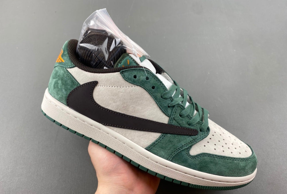 Jordan 1 Low Design-Inspired - "Travis Scott" "Verdes" - TS-VERDES-067