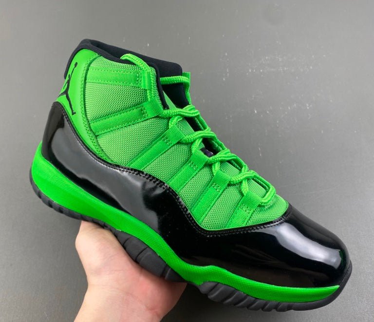 Jordan 11 Design-Inspired - "Green/Black" - AJ11-GRNBLK-1146 - Sole Revival and Redemption LLC