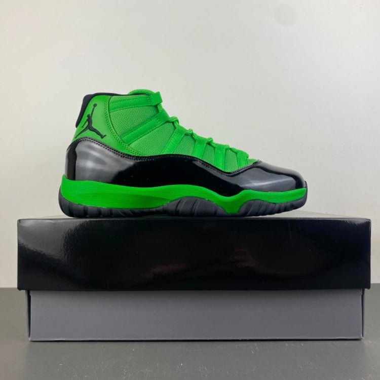 Jordan 11 Design-Inspired - "Green/Black" - AJ11-GRNBLK-1146 - Sole Revival and Redemption LLC