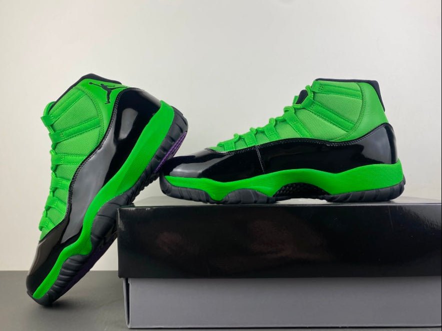 Jordan 11 Design-Inspired - "Green/Black" - AJ11-GRNBLK-1146 - Sole Revival and Redemption LLC