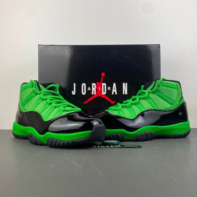 Jordan 11 Design-Inspired - "Green/Black" - AJ11-GRNBLK-1146 - Sole Revival and Redemption LLC