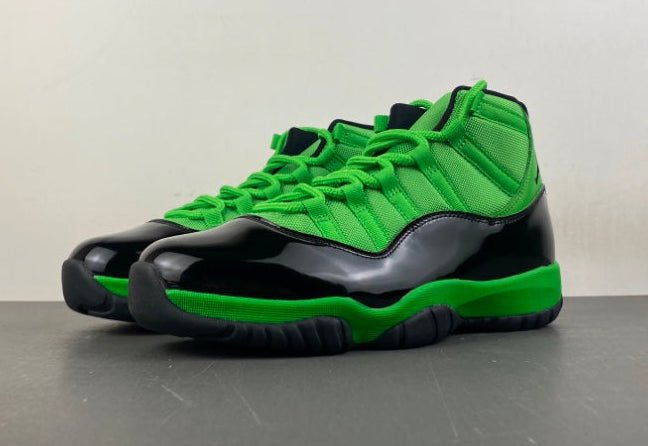 Jordan 11 Design-Inspired - "Green/Black" - AJ11-GRNBLK-1146 - Sole Revival and Redemption LLC