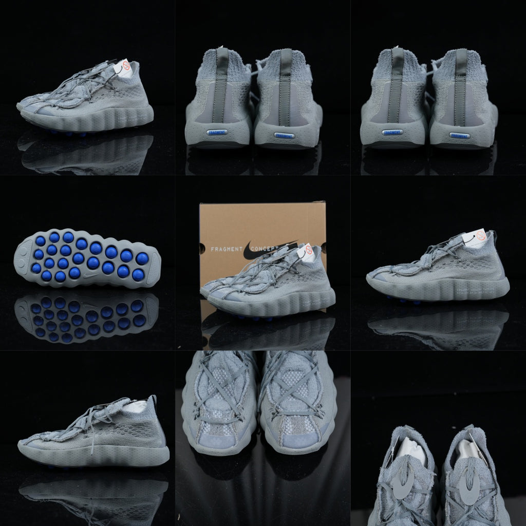 Mind 002 – Sneaker – Design‑Inspired Custom Footwear: Fragment - Grey