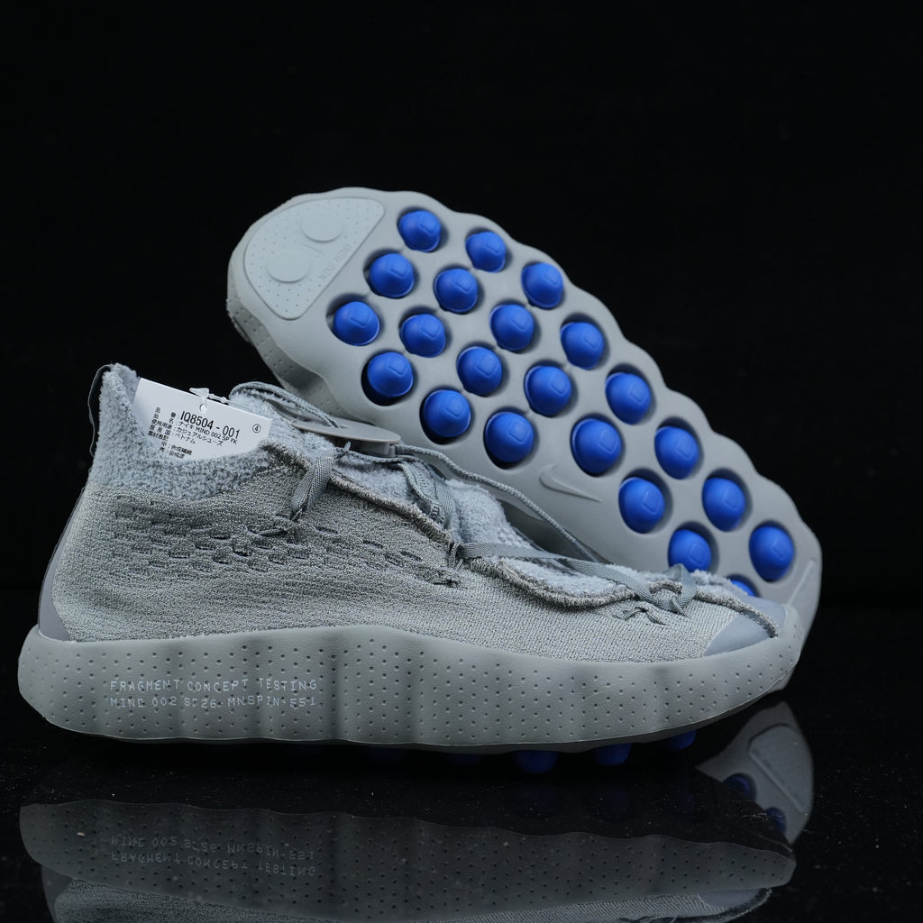 Mind 002 – Sneaker – Design‑Inspired Custom Footwear: Fragment - Grey