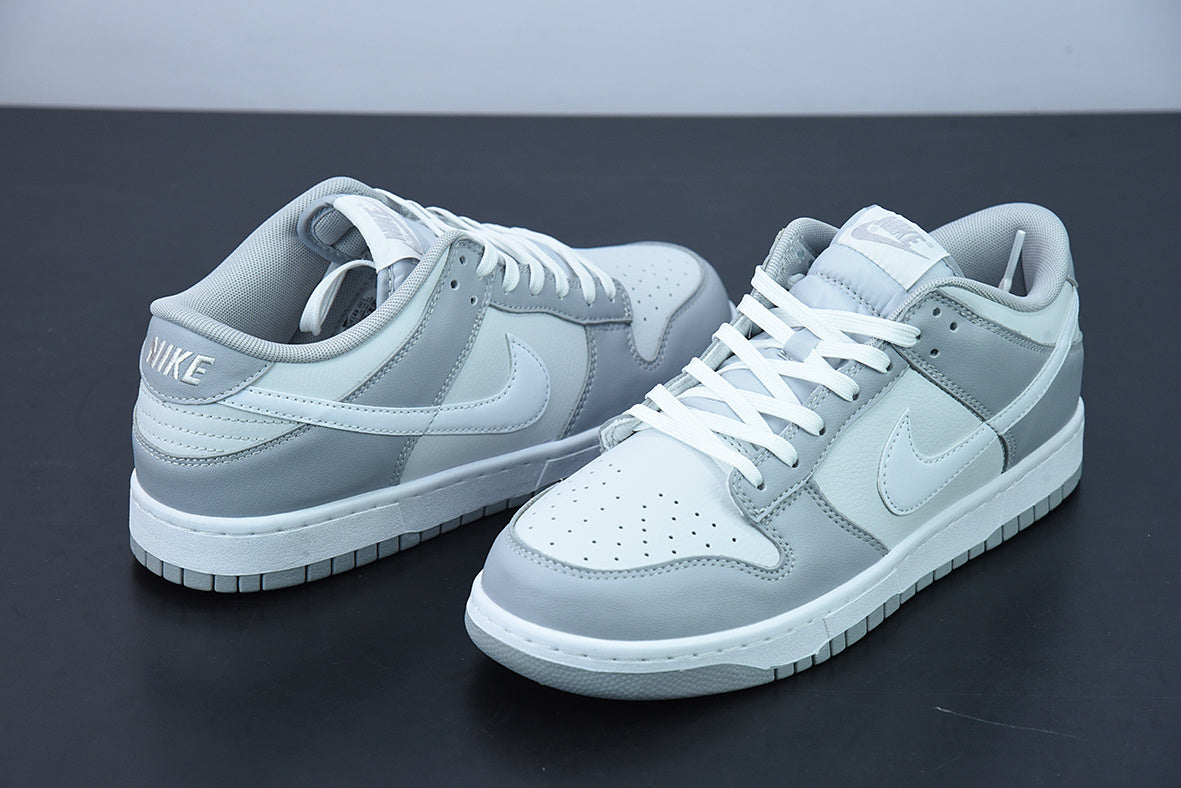 SBDNK‑052 — Nike SB Dunk Low “Grey &amp; White Fogs” — Design‑Inspired